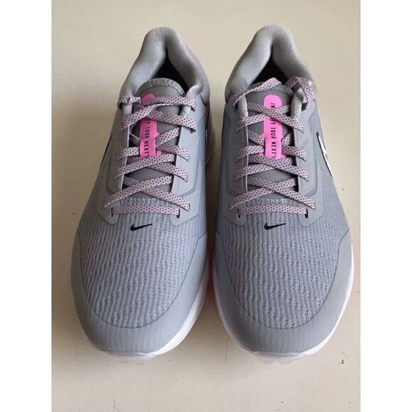 Nike Air Zoom Infinity‎ Tour Next Golf Shoes Wolf Grey Pink DC5221-060 Men’s 8.5 main image 9